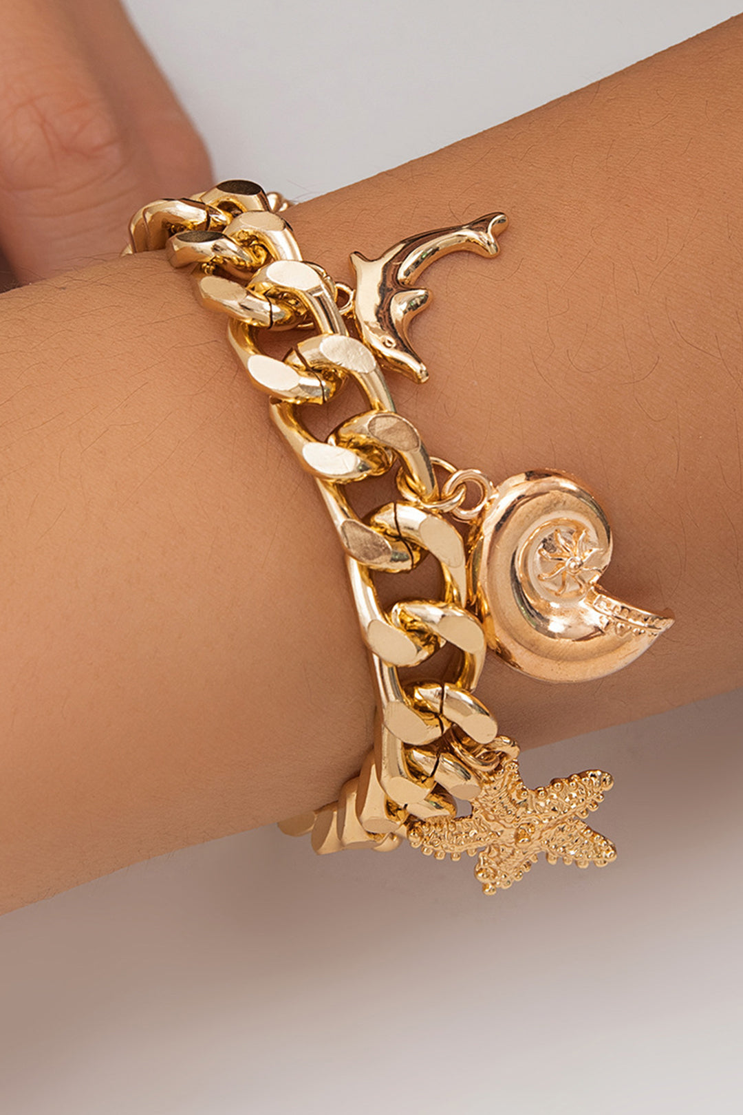 ARMBAND MIT OZEAN-THEMA